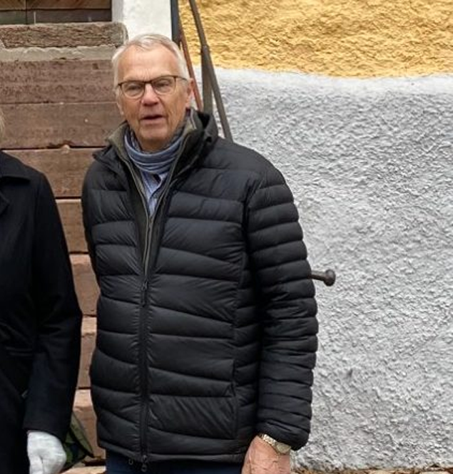 Porträtt av Per Bennet, ålderman i Bennetska släktgillet och ättling till Stephen Bennet